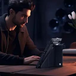 Чохол-книжка Nillkin Bumper Pro Multi-angle для Samsung Galaxy Tab S10 FE 10.9/S9/S9 FE 11 Чорний - мініатюра 7