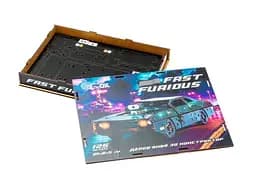 Дерев'яний 3D конструктор Fast Furious, Puzzleоk (Puz-62519), 125 дет. (чорна) - мініатюра 5