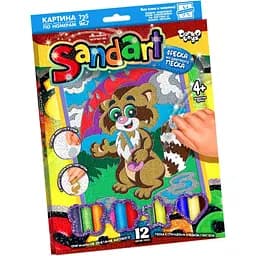 Набір для творчості Danko Toys SandArt SA-01 фреска з піску Єнот