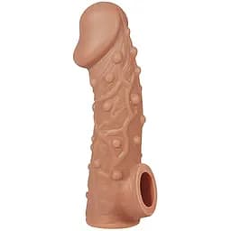 Насадка на пенис Kokos Cock Sleeve CS 002 M 15.6 см телесный