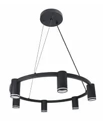 Люстра Goldlux 326201 Paris GU10 6x12W IP20 Черная