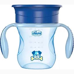 Чашка Chicco Perfect Cup 12 м+ 200 мл блакитна (06951.20)