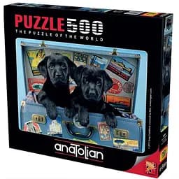 Пазл Anatolian Собачий вояж 500 ел. (3601)