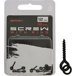 Гвинт для бойлів Brain Screw With Ring 12mm (10 шт/уп) SGCA-8026-12