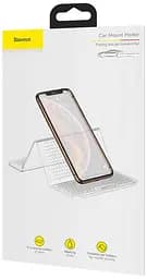 Килимок антиковзкий на торпеду Baseus Folding Bracket-Transparent SUWNT-02 Прозорий - мініатюра 9
