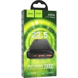Внешний аккумулятор Hoco Power Bank J101A 20000 mAh 22.5W черный