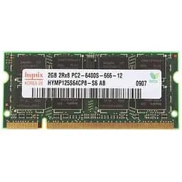 Оперативна пам'ять для ноутбука Hynix SO-DIMM DDR2 2GB 800MHz PC2-6400 Б/В