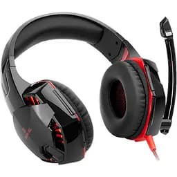 Ігрові навушники REAL-EL GDX-8100 Black/Red (EL124100055) [112568] - мініатюра 3