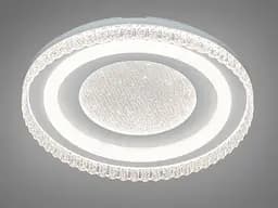 Стельовий LED світильник біле коло 85 Вт матовий