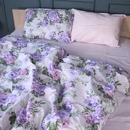 Комплект постільної білизни MirSon 17-0711 Delicate Blossoms бязь 200 х 220 см (2200010616309)