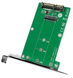 Контроллер Maiwo SATA to M.2 (NGFF) B-key SSD 22*42, 22*60, 22*80 mm, with full profile bracket