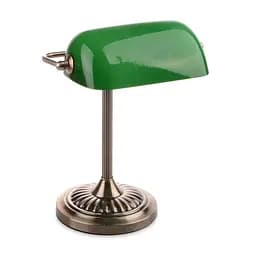 Настольная лампа Brille банковская зеленая MTL-51 AB/green