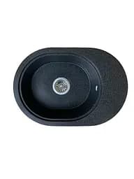 Кухонна мийка Adamant Ovale 610x420x180 графіт 648223, Графіт