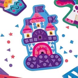 Набір для творчості Vladi Toys м'яка мозаїка Єдиноріг VT4511-08   - мініатюра 3