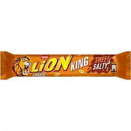 Шоколадный батончик Lion King Sweet & Salty Арахис 60 г