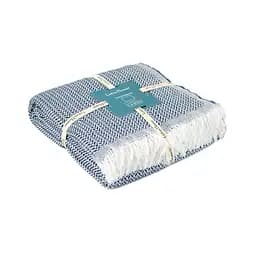 Покрывало Lotus Home - Retimna lacivert синий 220x240