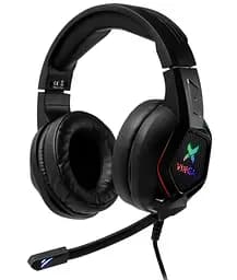 Игровая гарнитура Vinga HSCU-160 Gaming LED Black (HSCU-160)