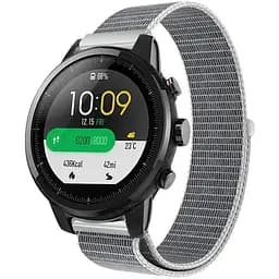 Нейлоновий ремінець Primo для годинника Xiaomi Huami Amazfit SportWatch 2/Amazfit Stratos White