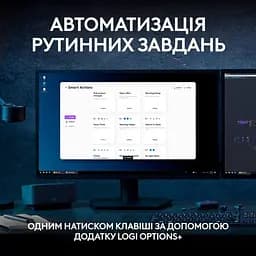 Комплект (клавіатура, миша) бездротовий Logitech MX Keys S Combo Graphite (920-011614) - мініатюра 5