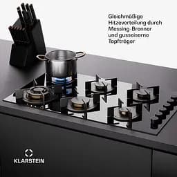 Газова варильна поверхня Klarstein Goldflame 6 (10045628) - мініатюра 8