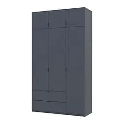 Распашный Шкаф для одежды Doros Лукас Графи 3ДСП 135х50х240 (80737801)