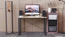 Комп'ютерний стіл Ferrum-decor Дейв 75x140x60 чорний ДСП Дуб Сонома 16мм (FRD-101984) - мініатюра 6