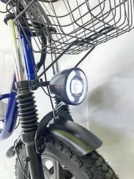 Електровелосипед двомісний Minako Monster (2000W 60V 36Ah) + Гальма гідравліка Синій - мініатюра 4