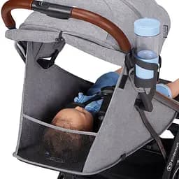 Прогулянкова коляска Kinderkraft Nubi Grey - мініатюра 7