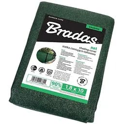Сетка защитная Bradas 90% затенение 135 г/м² 1.8x10 м AS-CO13518010GR/P 