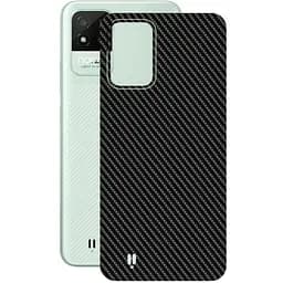 Захисна плівка StatusSKIN для Realme Narzo 50i 2021 Корпус Вініл Карбон чорний