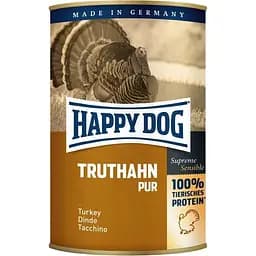 Влажный корм для собак Happy Dog Dose 100 % Truthahn с индейкой 400 г (6000664)