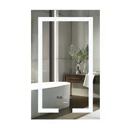 Дзеркало Mixxus Hard MR06-50x80-CASE (LED Touch, годинник, антизапотівання, димер, регулювання яскравості) MI6657