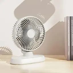 Портативний вентилятор Miwaing Desktop Mobile Fan HX-288 White - мініатюра 3