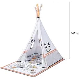 Розвиваючий килимок-намет 3 в 1 Kinderkraft Tippy (00-00304277) - мініатюра 15