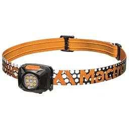 Ліхтар налобний Mactronic Rebel 400 Lm LED теплий/холодний/червоний Type-C оранжевий - мініатюра 1