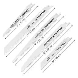 Набір полотен для пили шабельної Trotec 12 pieces Wood/Metal Set (6215001210) - мініатюра 3