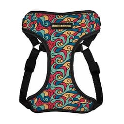Шлея для собак Bronzedog Sport Вітраж M 22х20х2 см - мініатюра 2