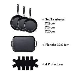 Набір посуду MasterPro Smart (BGEU-5599) - мініатюра 2