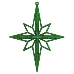 Елочная игрушка MIS LT Ромб малый 11х11х14 см зеленый