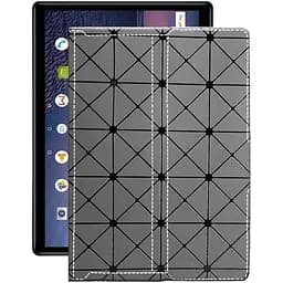 Чохол StatusCASE з екошкіри для планшету Chuwi Hi 9 Plus Сірий ромб