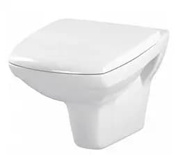 Унітаз підвісний CET 548 Cersanit Carina CleanOn з дюропластовим сидінням SoftClose+QuickRelease 30412