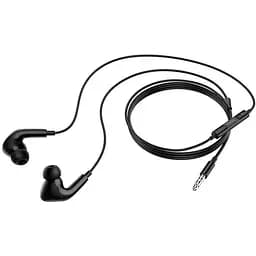 Навушники Hoco Crystal sound wire-controlled earphones with microphone M101 Pro чорні - мініатюра 2