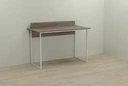 Комп'ютерний стіл Ferrum-decor Скай 75x100x70 білий ДСП Дуб Сонома Труфель 16мм (FRD-101093) - мініатюра 3