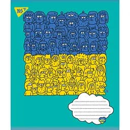Набір зошитів Yes Ukraine A5 в лінію 96 листів 5 шт. - мініатюра 4