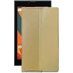 Чохол StatusCASE з екошкіри для планшету Bravis NB76 Бежевий