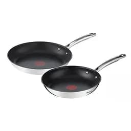 Tefal Набір сковорідок Tefal Duetto+, 2шт, 24/28см, нержавіюча сталь