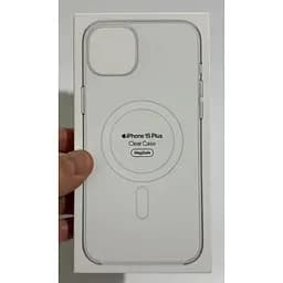 Оригінальний протиударний чохол Apple Clear Case MagSafe для iPhone 15 Plus (6.7") Прозорий (MT213ZM/A)
