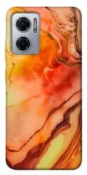 Чохол Demsky Червоний корал мармур для Xiaomi Redmi Note 11E