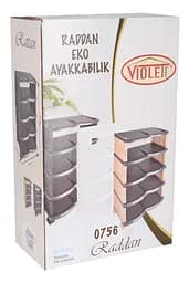 Етажерка для взуття Еко Brown Ротанг VIOLET HOUSE meb0000370 - мініатюра 2
