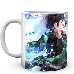 Кухоль GeekLand Kimetsu no Yaiba Клинок, який знищує демонів Танджиро KY 002.12 330 мл білий